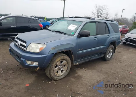 2005 Toyota 4Runner Sr5 V6 from USA, damaged, VIN JTEBU14R550058975